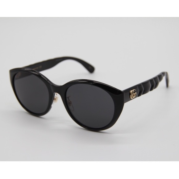 NEW GG0814SK 001 NEW COLLECTION WOMEN’S SUNGLASSES GUCCI GG0814SK BLACK - Picture 3 of 14